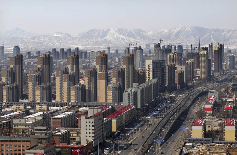 Shopping scene in Shijiazhuang