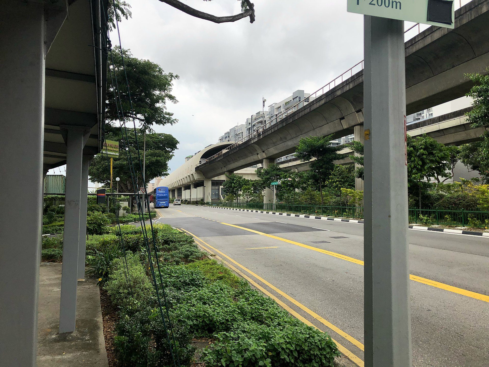 Transit scene in Singapore