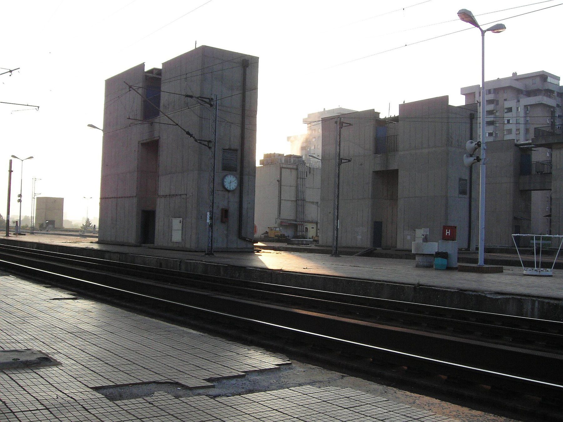 Transport scene in Skopje