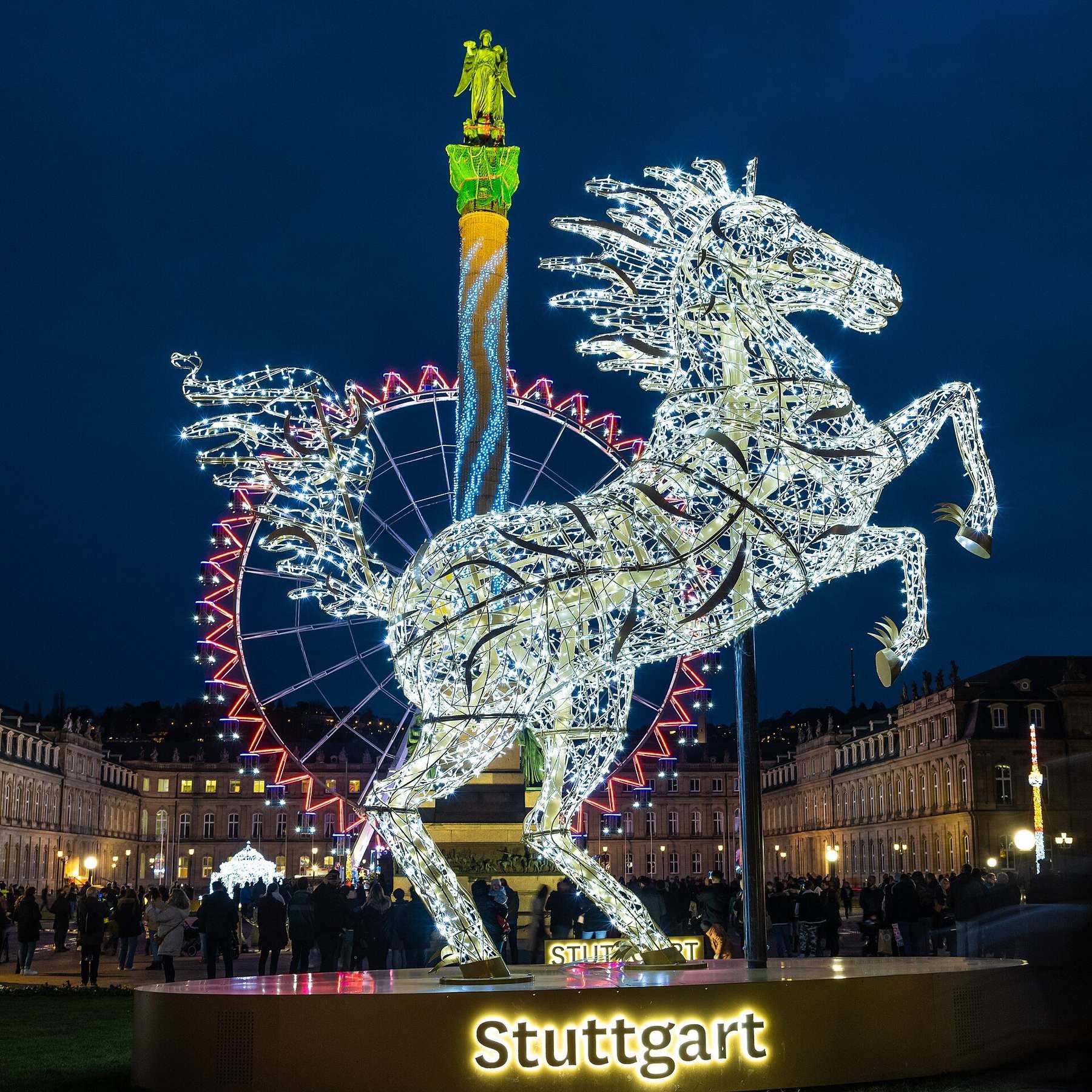 Stuttgart travel route anchor in Germany