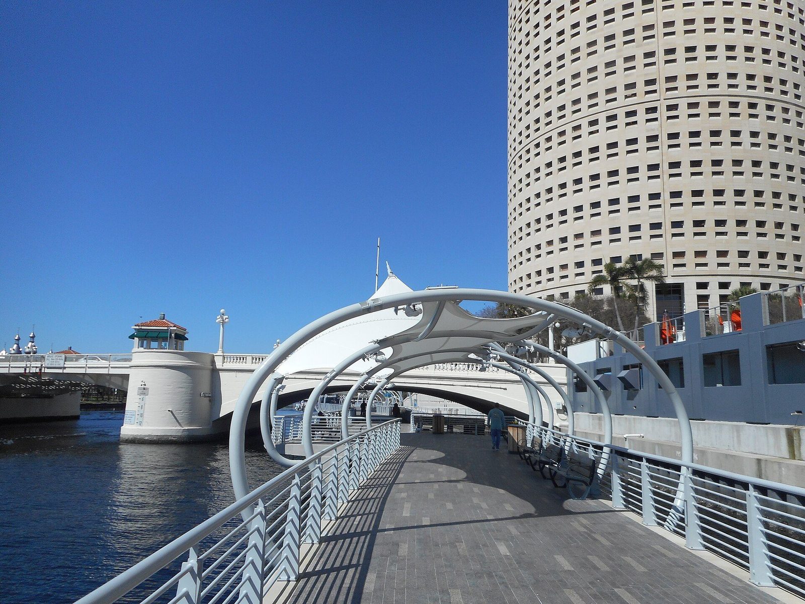 Tampa attraction planning at Tampa Riverwalk