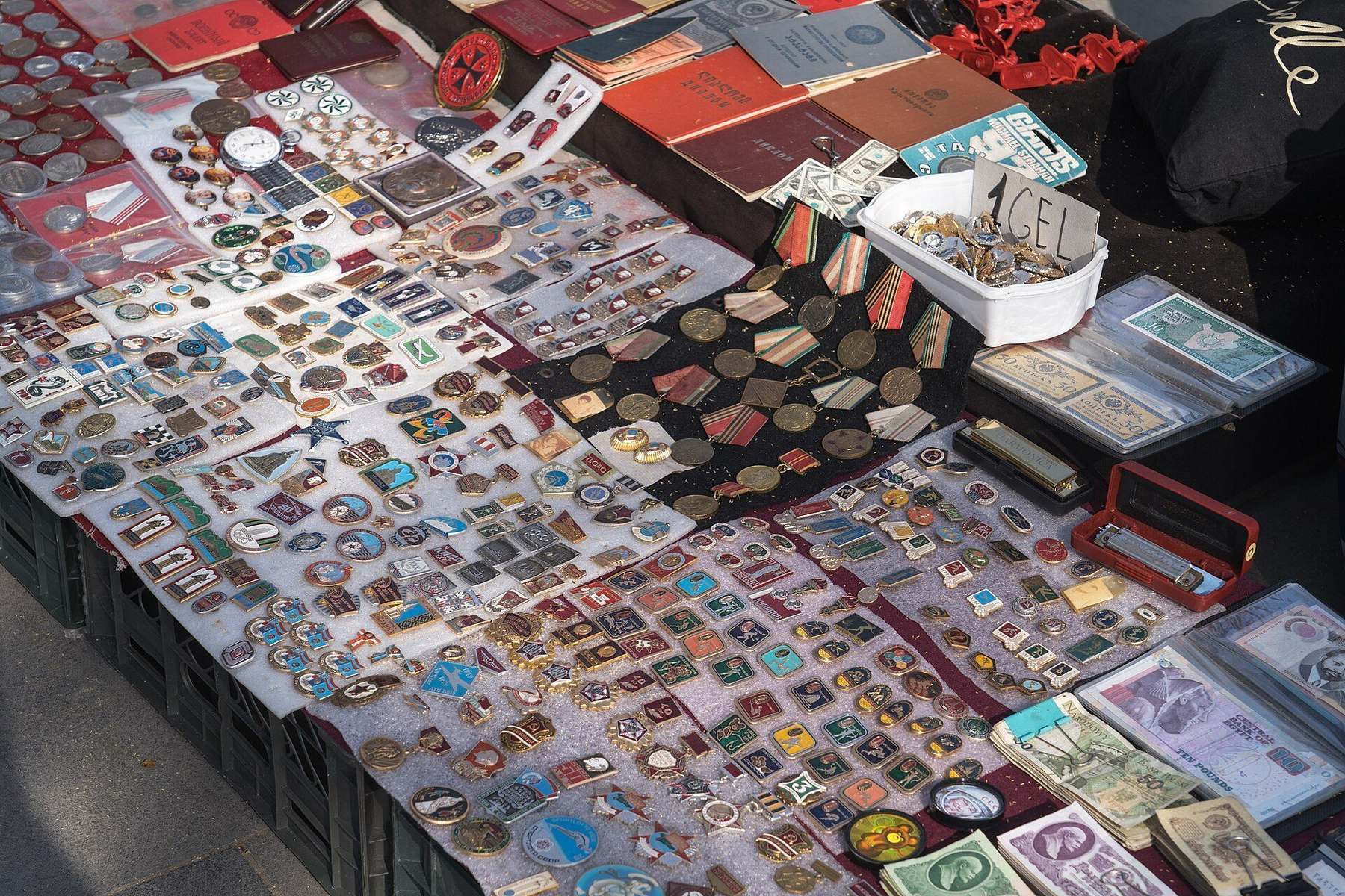 Market shopping scene in Tbilisi