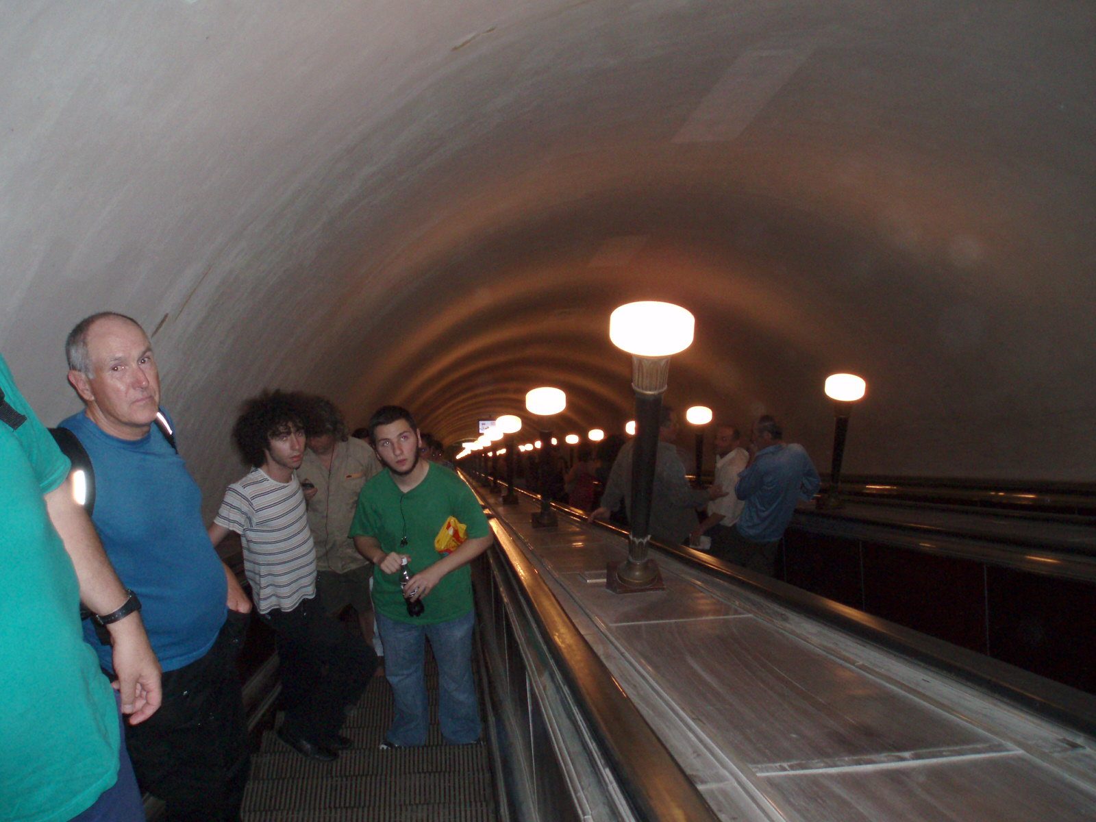 Metro platform in Tbilisi