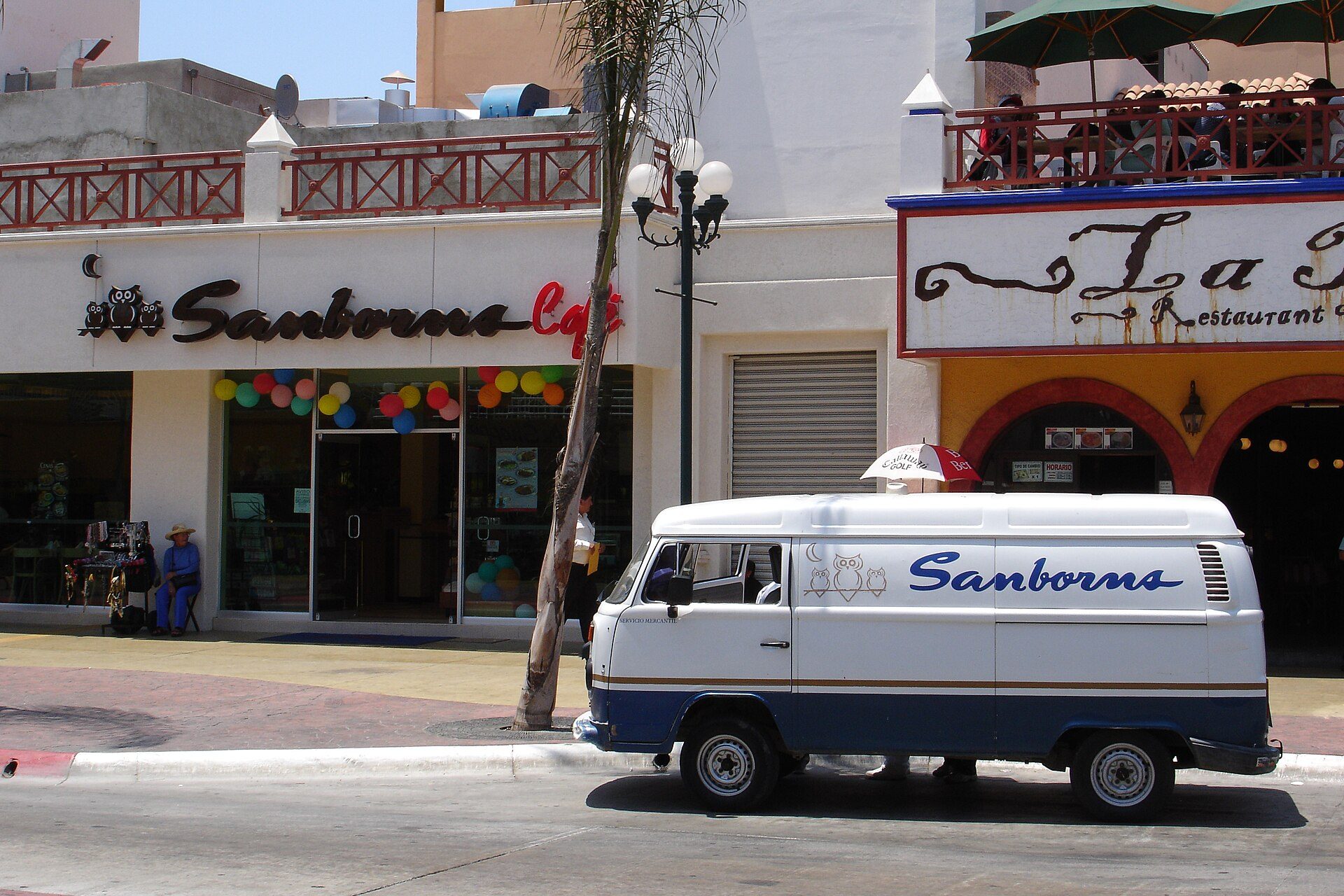 Restaurant scene in Tijuana
