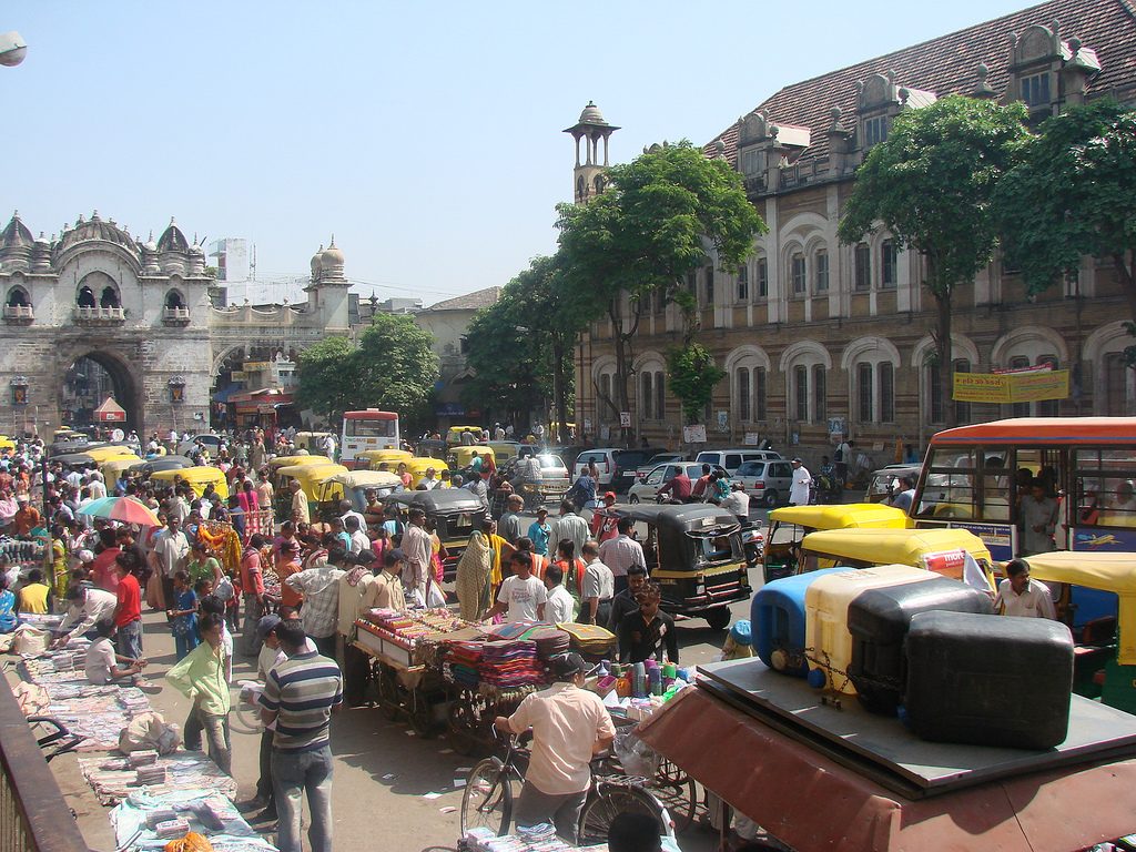 Shopping scene in Vadodara