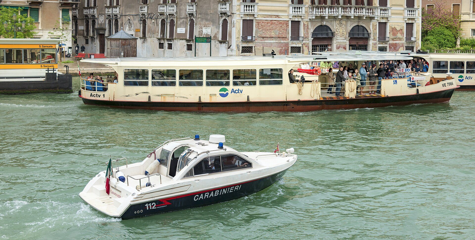 Transit scene in Venice