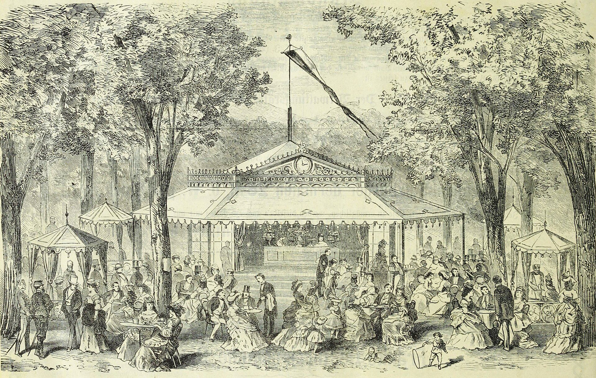 Restaurant or cafe scene in Vienna