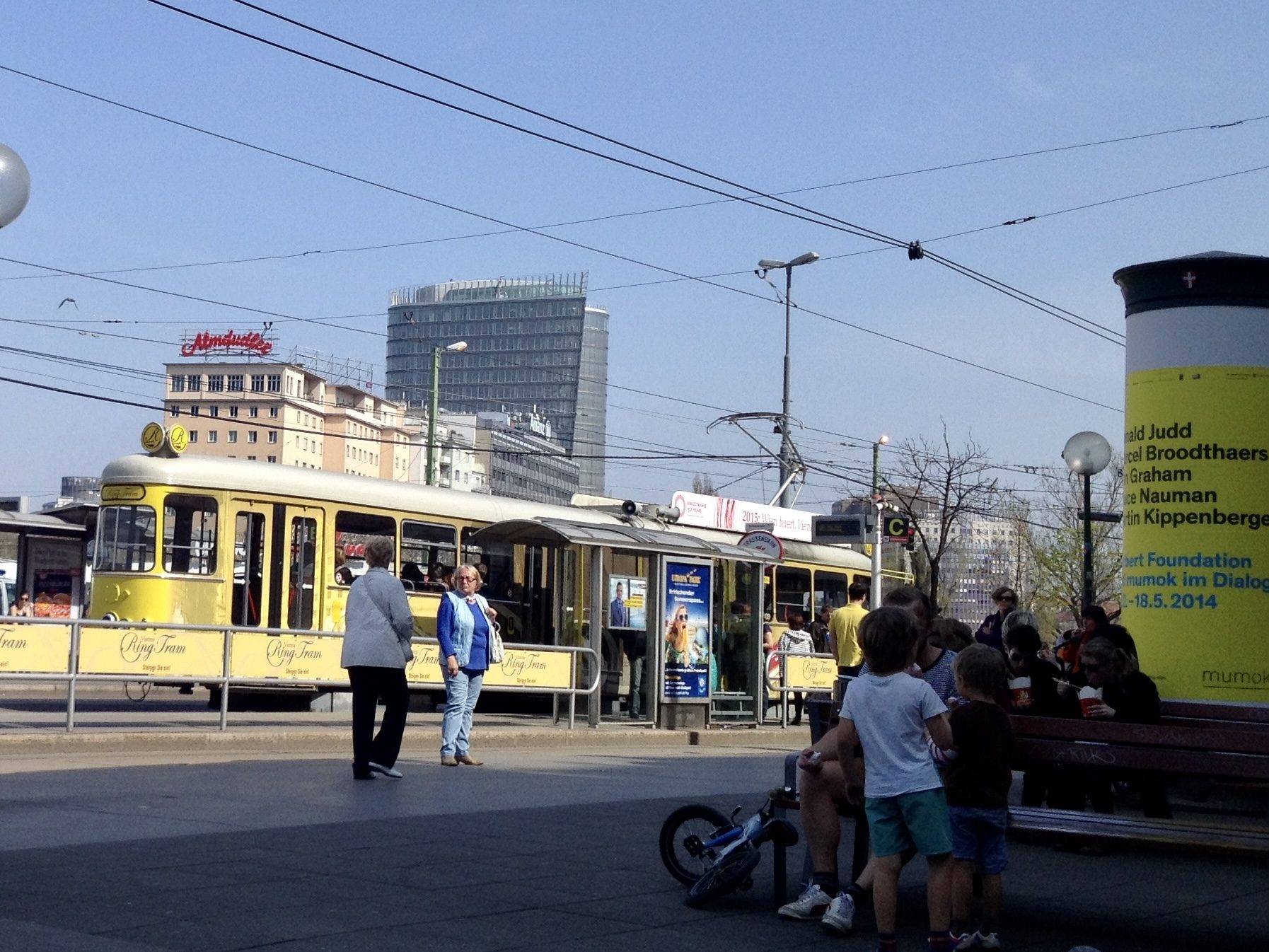 Transit scene in Vienna