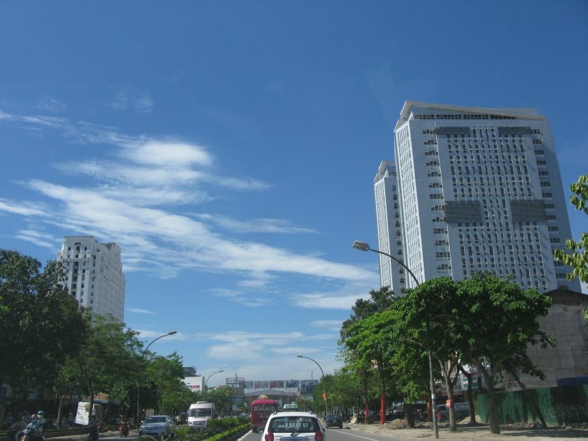 neighborhood in Vinh, Vietnam