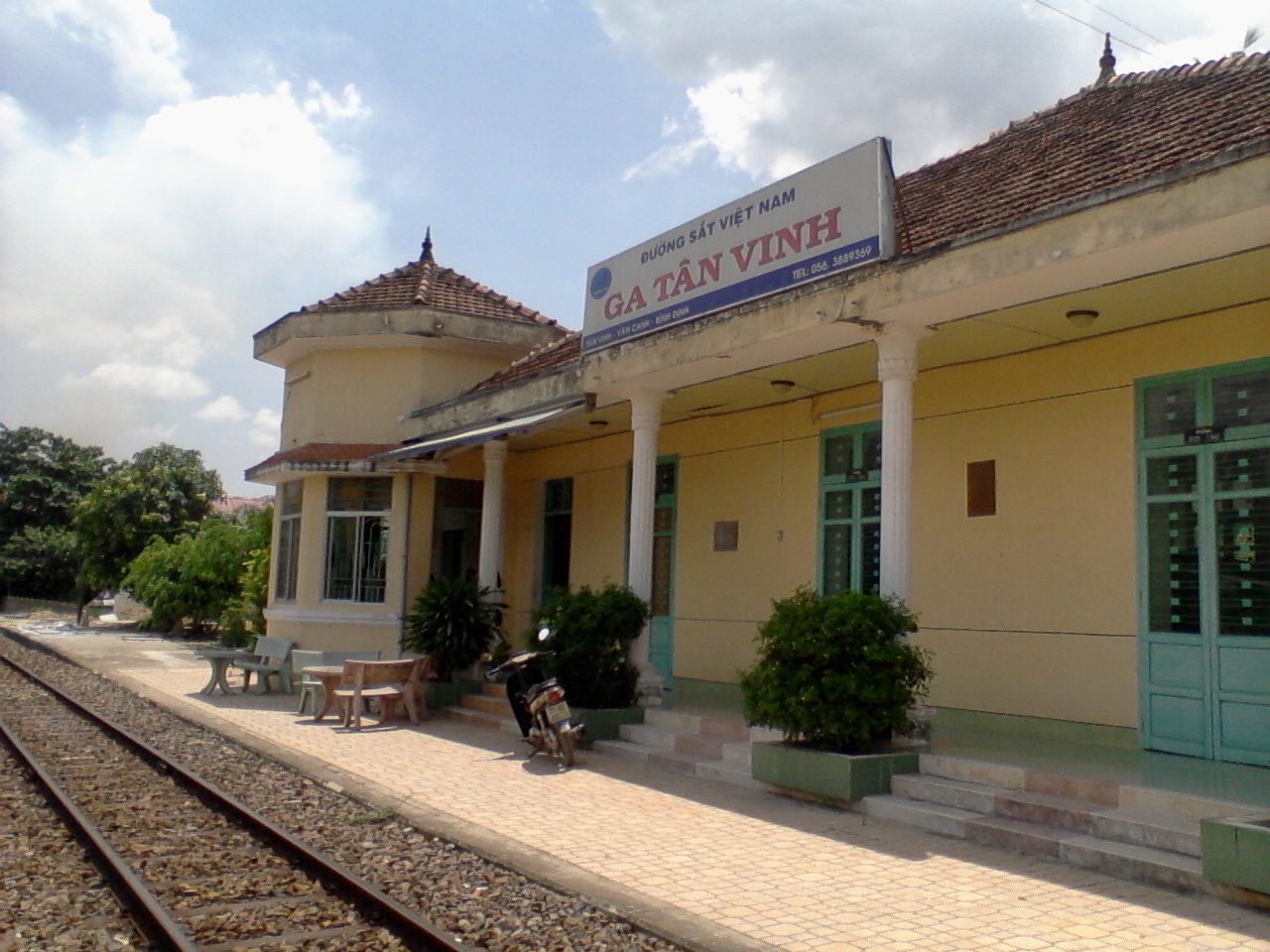 Transport scene in Vinh, Vietnam