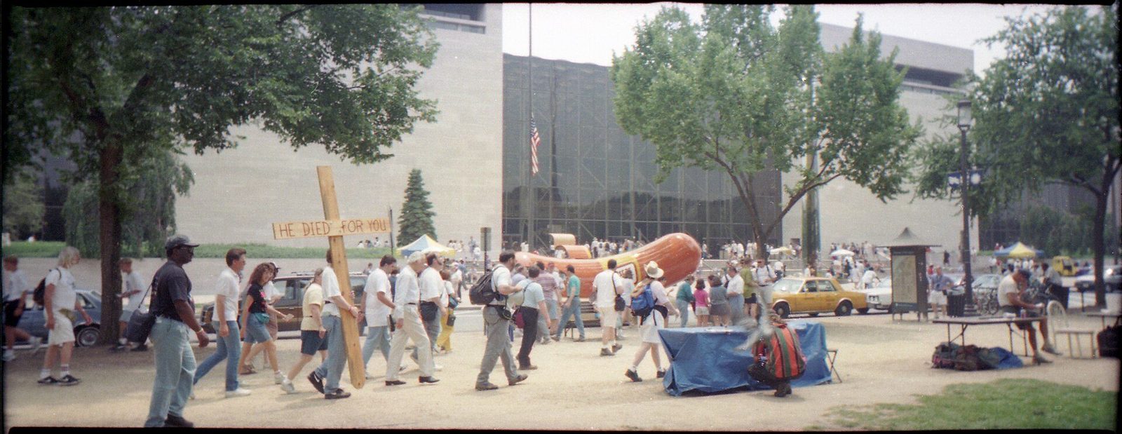 Washington route anchor around National Mall