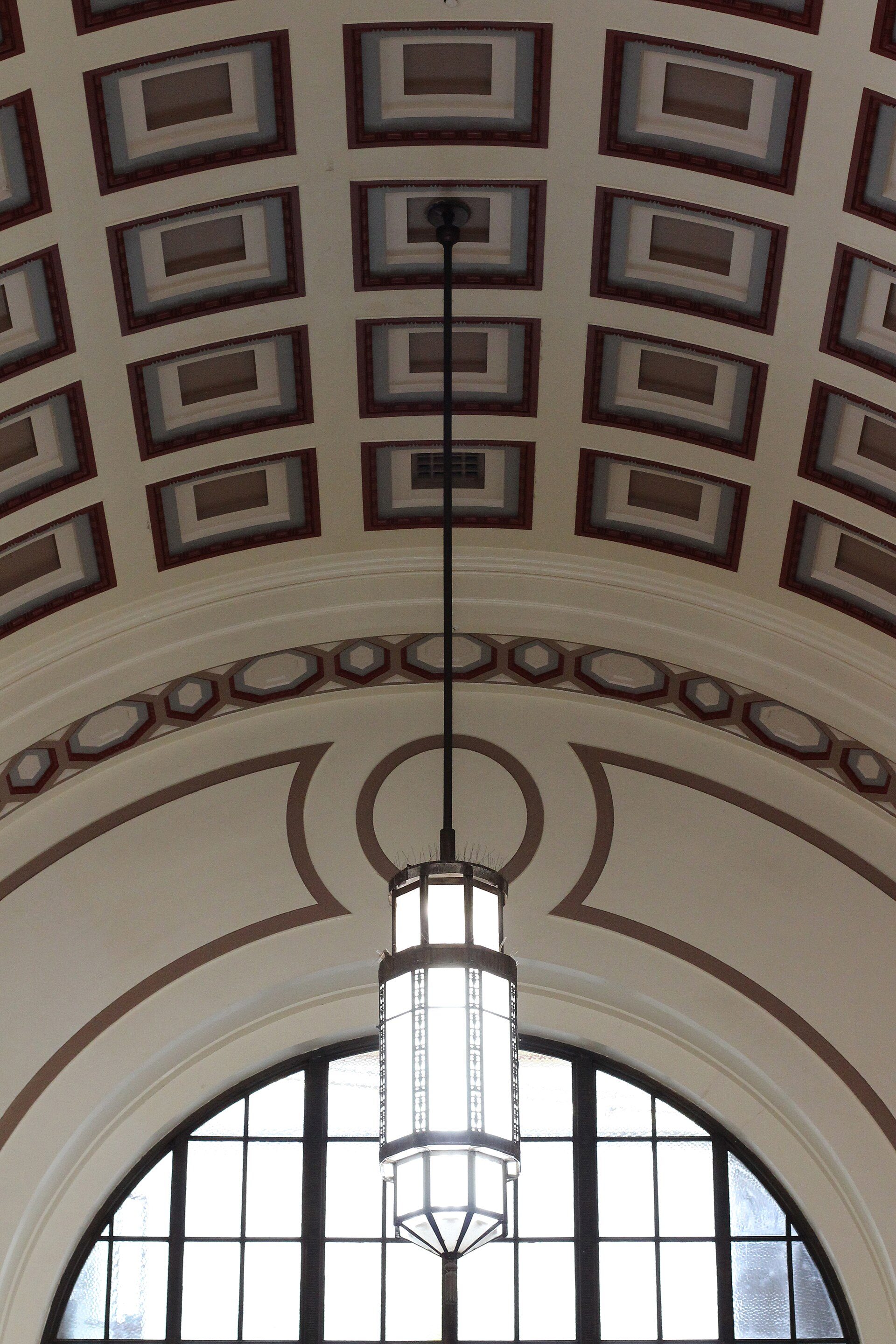 Rail station scene in Wellington
