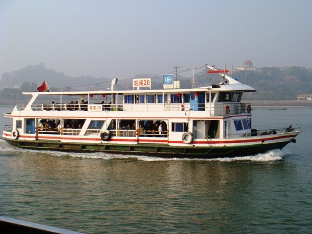 Ferry to Gulangyu in Xiamen