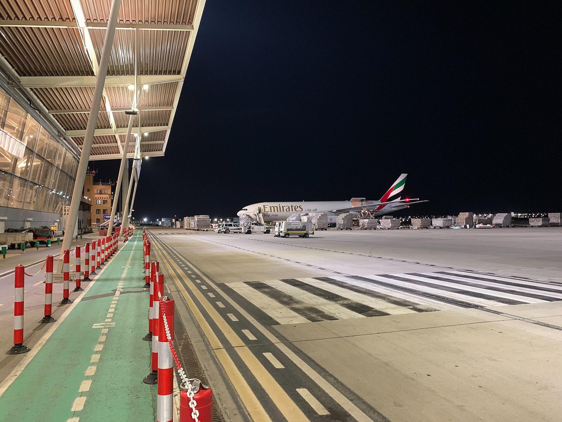 Transport scene in Zaragoza