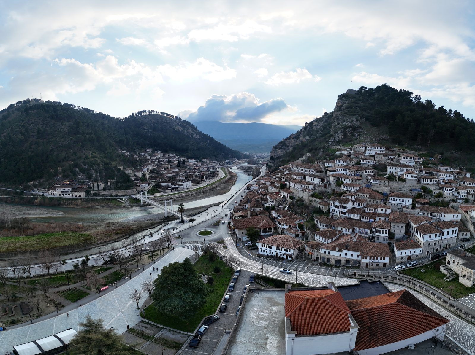 Кварталы Мангалем и Горица в Берате